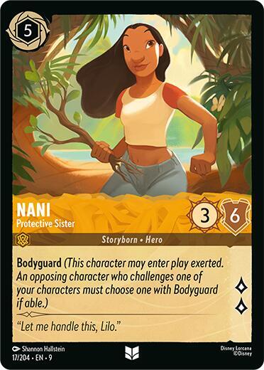 Nani, Protective Sister (0017) - Cold Foil
