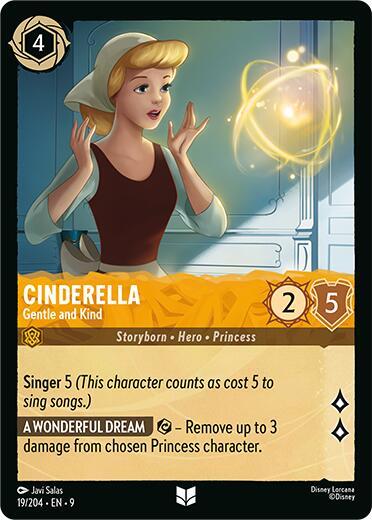 Cinderella, Gentle and Kind (0019) - Cold Foil