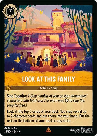 Look at This Family (0025) - Cold Foil