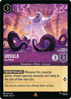 Ursula, Sea Witch (0037) - Cold Foil