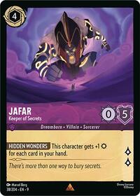 Jafar, Keeper of Secrets (0038) - Cold Foil
