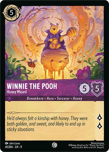 Winnie the Pooh, Hunny Wizard (0041) - Cold Foil