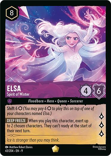 Elsa, Spirit of Winter (0043) - Cold Foil