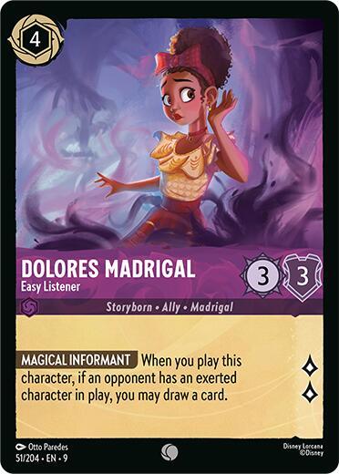 Dolores Madrigal, Easy Listener (0051) - Cold Foil