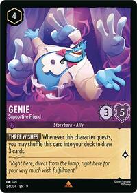 Genie, Supportive Friend (0054) - Cold Foil