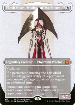 Elesh Norn, Mother of Machines (416) (Borderless) - Foil
