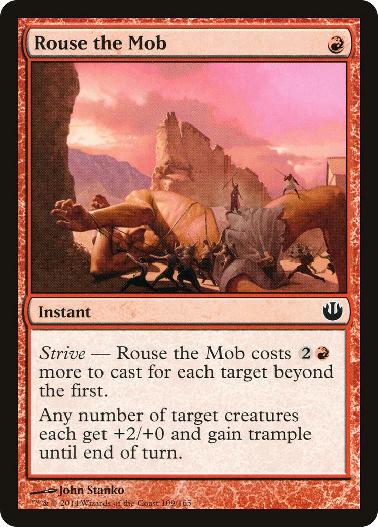 Rouse the Mob - Foil