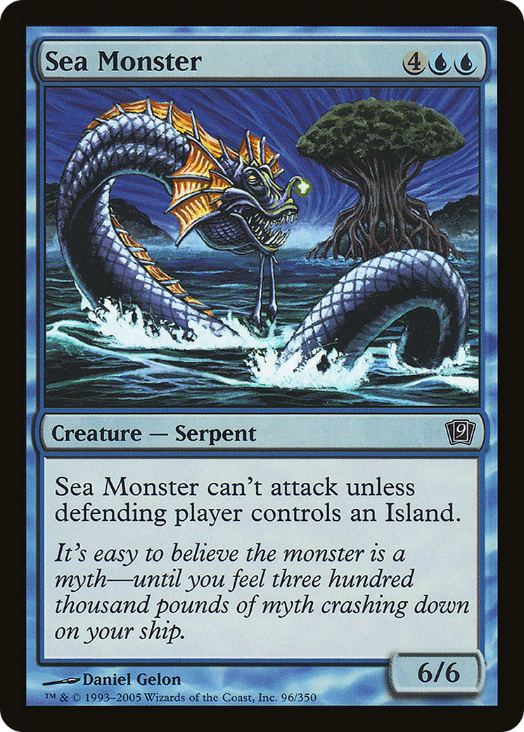 Sea Monster - Foil