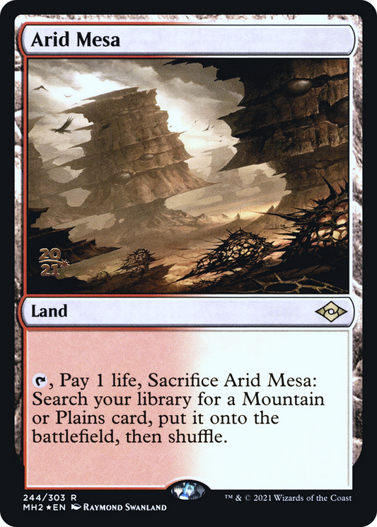 Arid Mesa (244) (Prerelease) - Foil