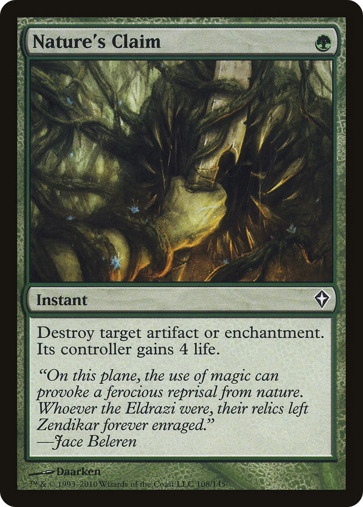 Nature's Claim - Foil