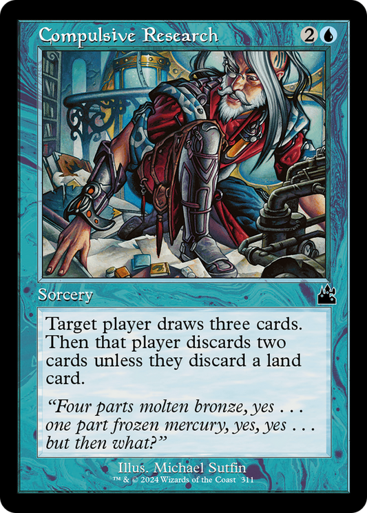 Compulsive Research (0311) (Retro Frame) - Foil