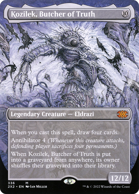 Kozilek, Butcher of Truth (336) (Borderless) - Foil