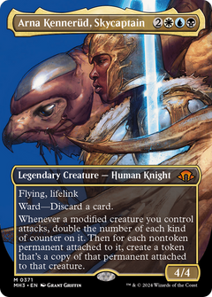 Arna Kennerud, Skycaptain (0371) (Borderless) - Foil