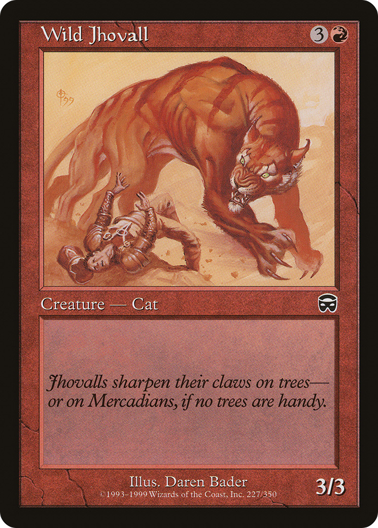Wild Jhovall - Foil