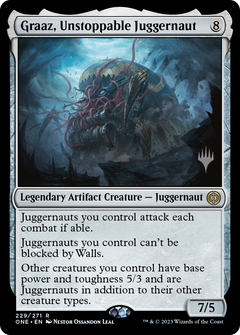 Graaz, Unstoppable Juggernaut (229) (Promo Pack) - Foil