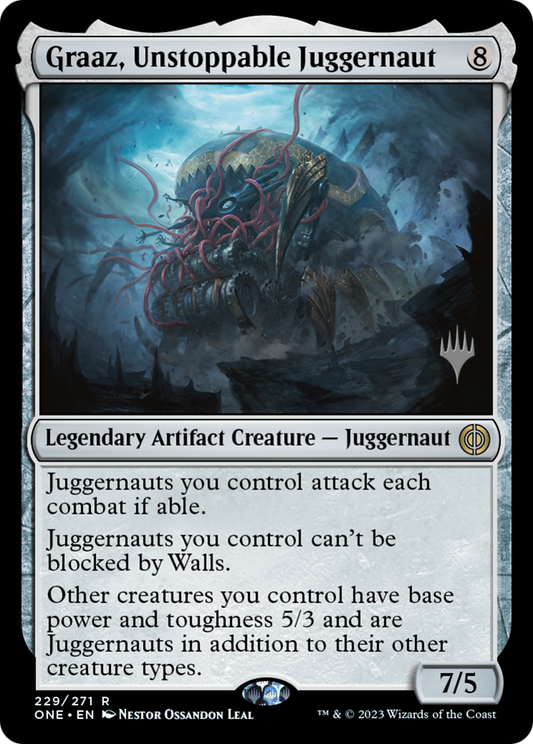 Graaz, Unstoppable Juggernaut (229) (Promo Pack) - Foil