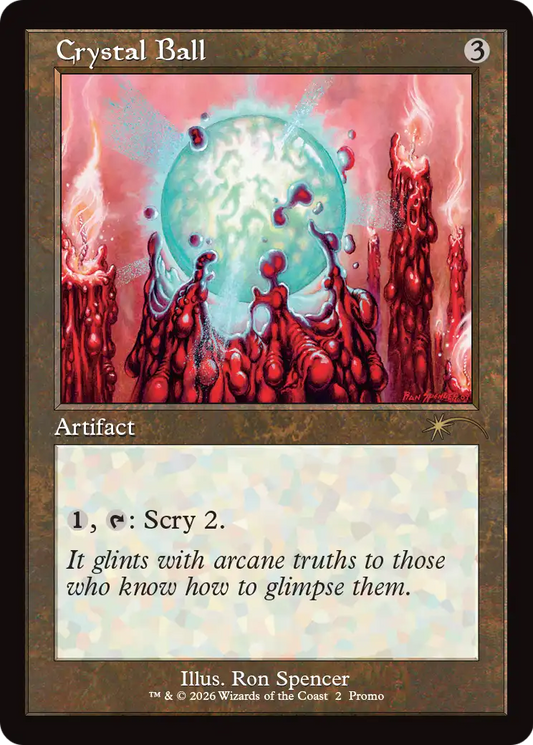 Crystal Ball (002) (Retro Frame)(PW26)