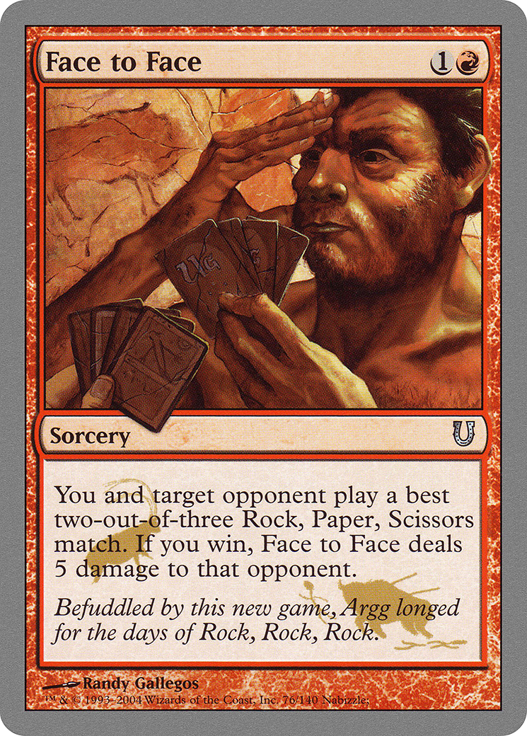 Face to Face - Foil