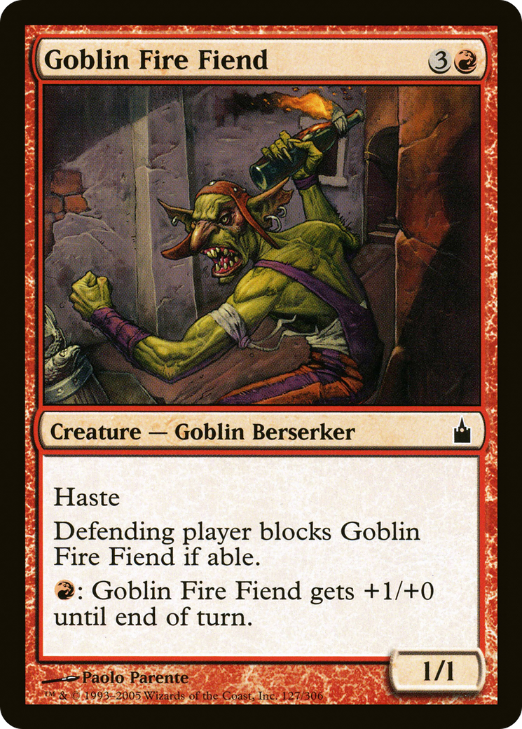 Goblin Fire Fiend - Foil