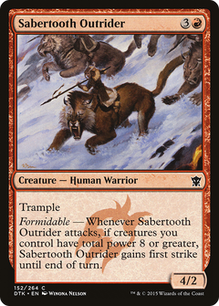 Sabertooth Outrider - Foil