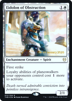 Eidolon of Obstruction (012) (Prerelease) - Foil