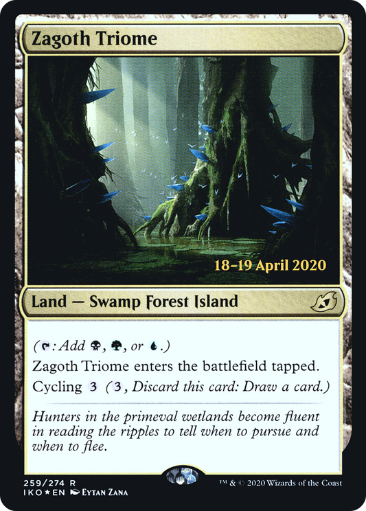 Zagoth Triome (259) (Prerelease) - Foil