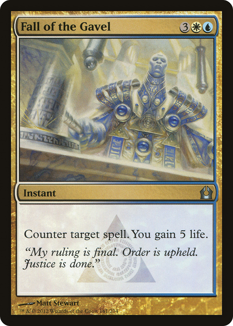 Fall of the Gavel - Foil