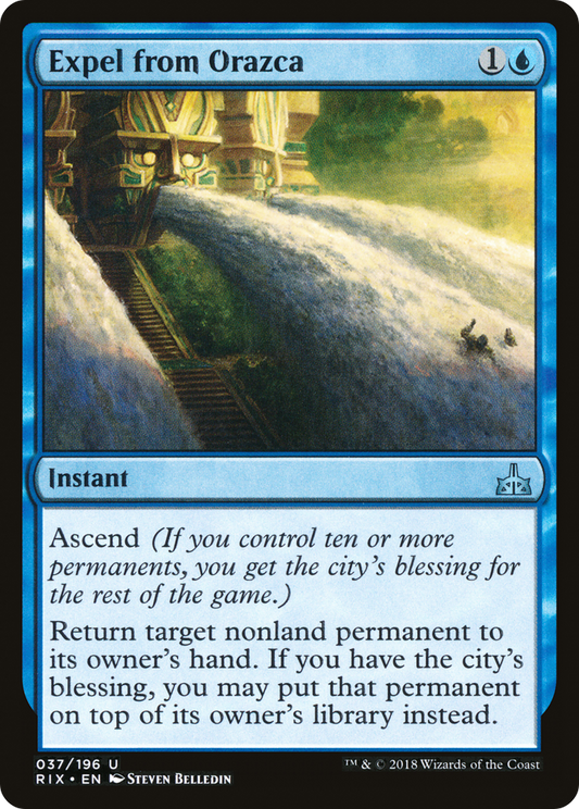 Expel from Orazca - Foil