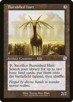 Burnished Hart (008) (Retro Frame)