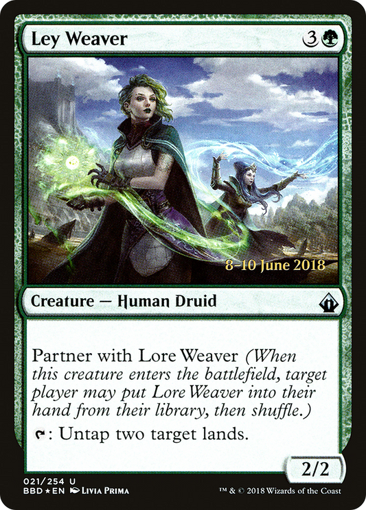 Ley Weaver (021) (Prerelease) - Foil