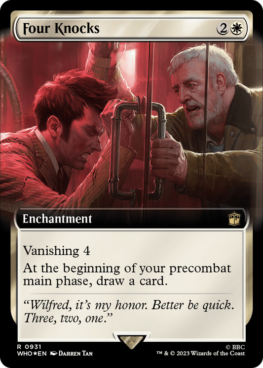 Four Knocks (0931) (Extended Art) - Surge Foil