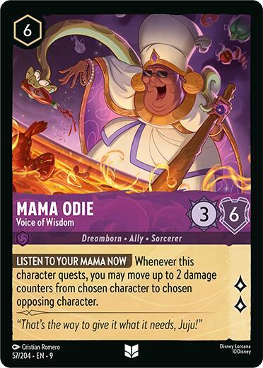 Mama Odie, Voice of Wisdom (0057) - Cold Foil