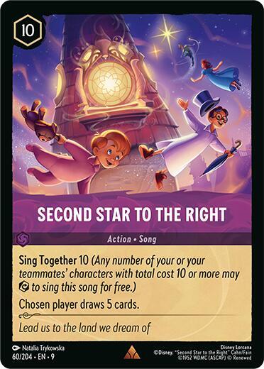 Second Star to the Right (0060) - Cold Foil