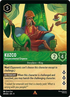 Kuzco, Temperamental Emperor (0069) - Cold Foil
