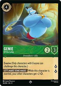 Genie, Of the Lamp (0076) - Cold Foil