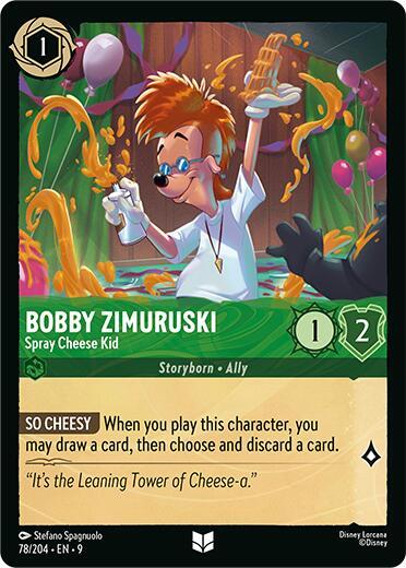 Bobby Zimuruski, Spray Cheese Kid (0078) - Cold Foil