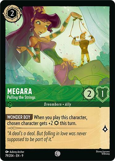 Megara, Pulling the Strings (0079) - Cold Foil