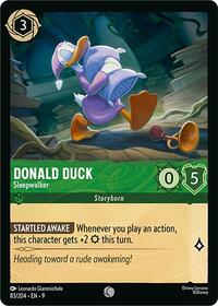 Donald Duck, Sleepwalker (0083) - Cold Foil