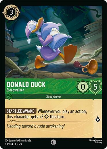 Donald Duck, Sleepwalker (0083)