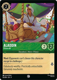 Aladdin, Prince Ali (0092) - Cold Foil