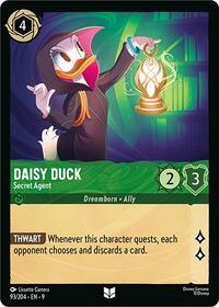 Daisy Duck, Secret Agent (0093) - Cold Foil