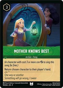 Mother Knows Best (0099) - Cold Foil