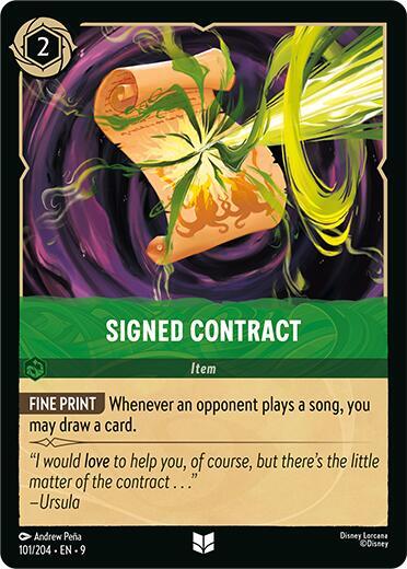 Signed Contract (0101)