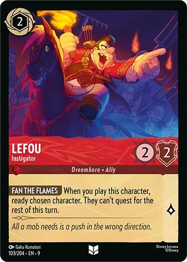 LeFou, Instigator (0103) - Cold Foil
