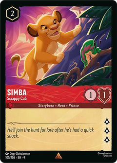 Simba, Scrappy Cub (0105)