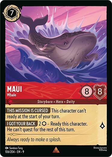 Maui, Whale (0106) - Cold Foil