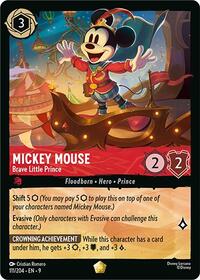 Mickey Mouse, Brave Little Prince (0111) - Cold Foil