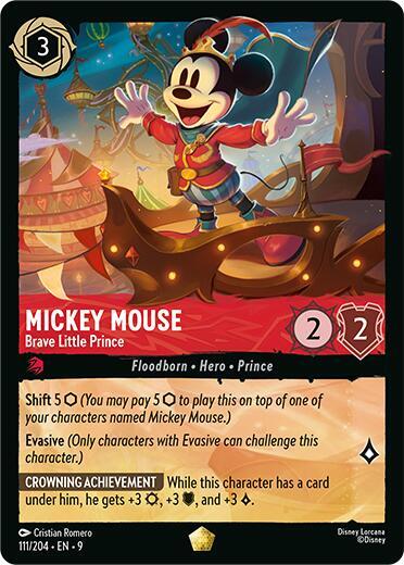 Mickey Mouse, Brave Little Prince (0111)