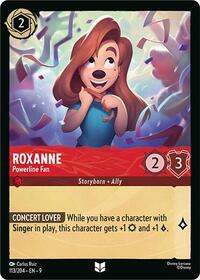 Roxanne, Powerline Fan (0113) - Cold Foil