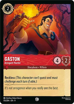 Gaston, Arrogant Hunter (0115) - Cold Foil